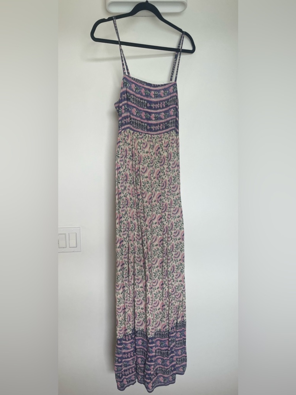 NATURAL LIFE Pink and Purple Boho Maxi Dress
